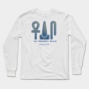 Ancient Egypt Ankh Life Prosperity Health Long Sleeve T-Shirt